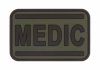 Naszywka - Medic Rubber Patch Green